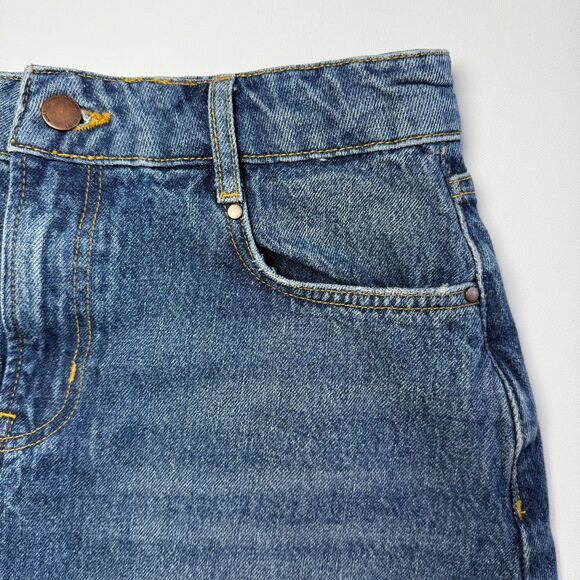 Boden Denim Mini Skirt, Medium Wash, Versatile, Size 8, Boots or Sandals 2/$25 - Picture 5 of 15